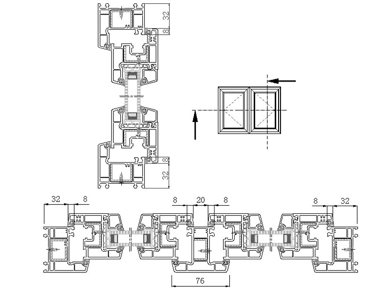 門窗型材共擠模具